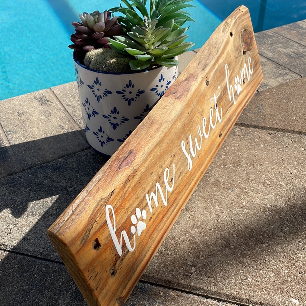 Wooden Sign - Picture 2 of 4